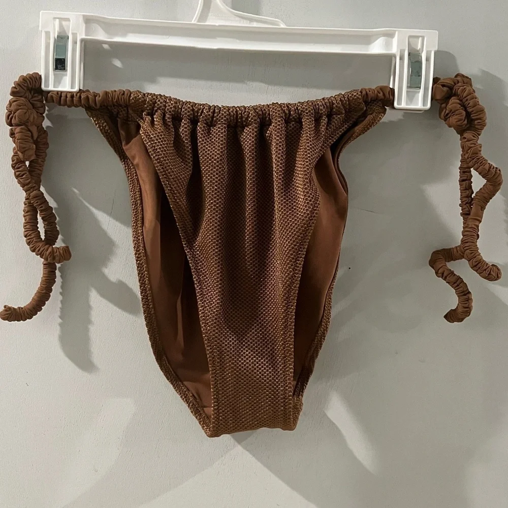 Aerie Brown Bikini Bottoms, size XL, new!